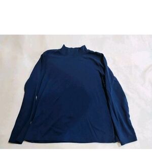 St. John's Bay Deep Blue Long Sleeve Top